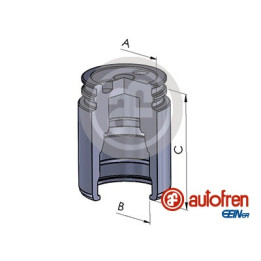 Tłoczek zacisku hamulcowego AUTOFREN SEINSA D025558