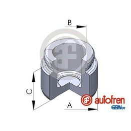 Tłoczek zacisku hamulcowego AUTOFREN SEINSA D025525