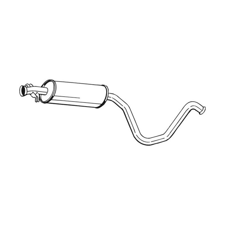 Tłumik środkowy BOSAL 281-831