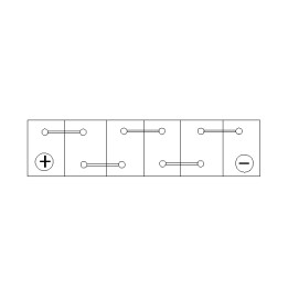 Akumulator BOSCH 0 092 S40 250