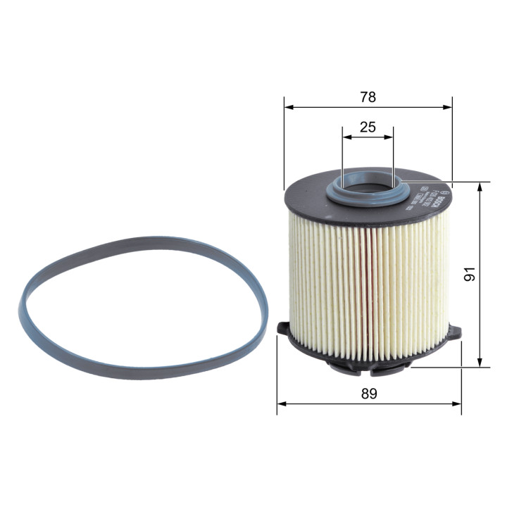 Filtr paliwa BOSCH F 026 402 062