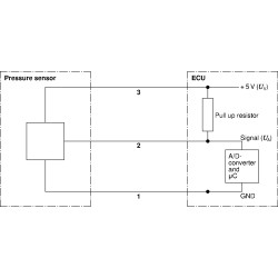 Przełącznik ciśnieniowy, hydraulika hamulcowa BOSCH 0 265 005 303