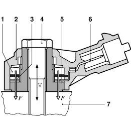 Czujnik spalania stukowego BOSCH 0 261 231 173