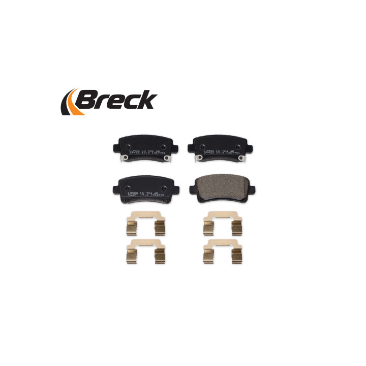 Klocki hamulcowe BRECK 24421 00 704 20