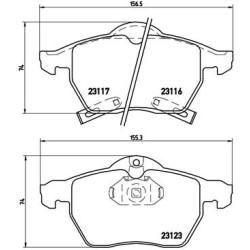 Klocki hamulcowe BREMBO P 59 048