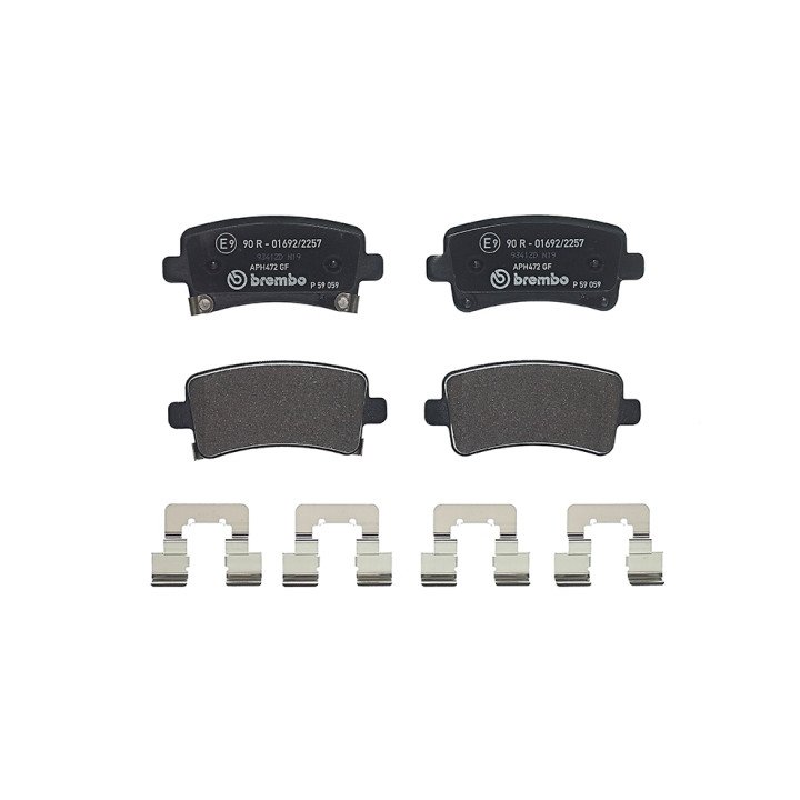 Klocki hamulcowe BREMBO P 59 059