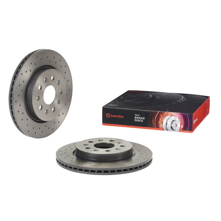 Tarcza hamulcowa BREMBO 09.A972.1X