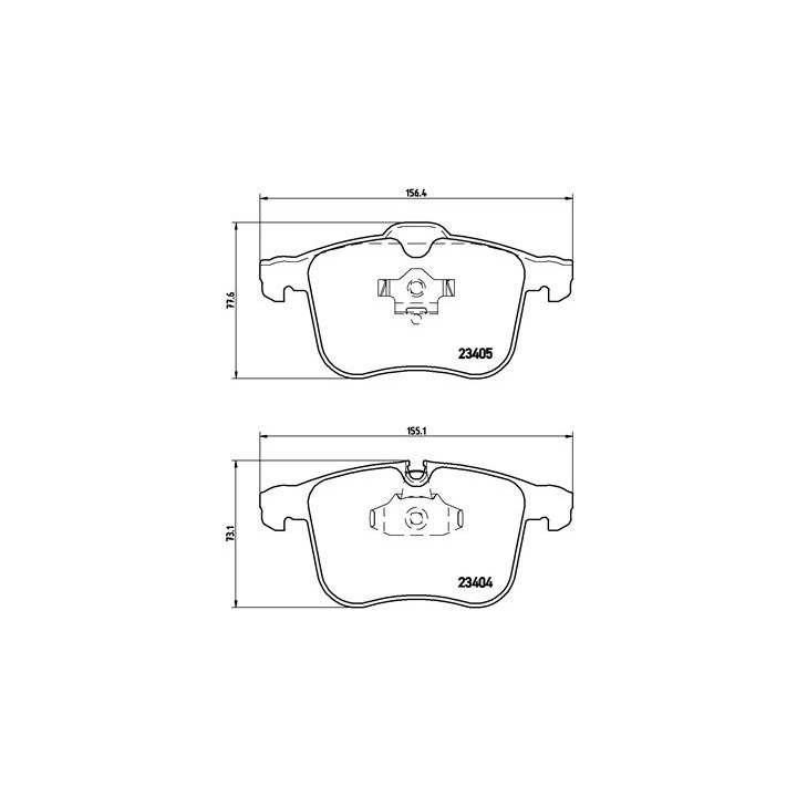 Klocki hamulcowe BREMBO P 59 049