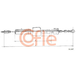 Linka gazu COFLE 11.147