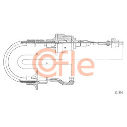 Linka sprzęgła COFLE 11.256