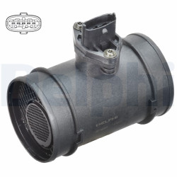 Przepływomierz masowy powietrza DELPHI AF10281-12B1