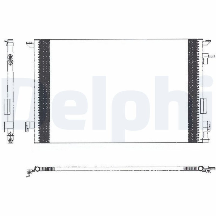 Skraplacz klimatyzacji DELPHI TSP0225463