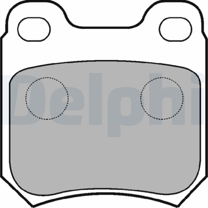 Klocki hamulcowe DELPHI LP590