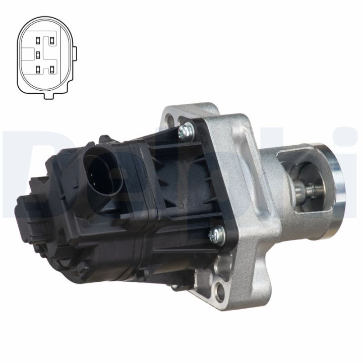 Zawór spalin EGR DELPHI EG10496-12B1