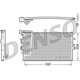 Skraplacz klimatyzacji DENSO DCN25002