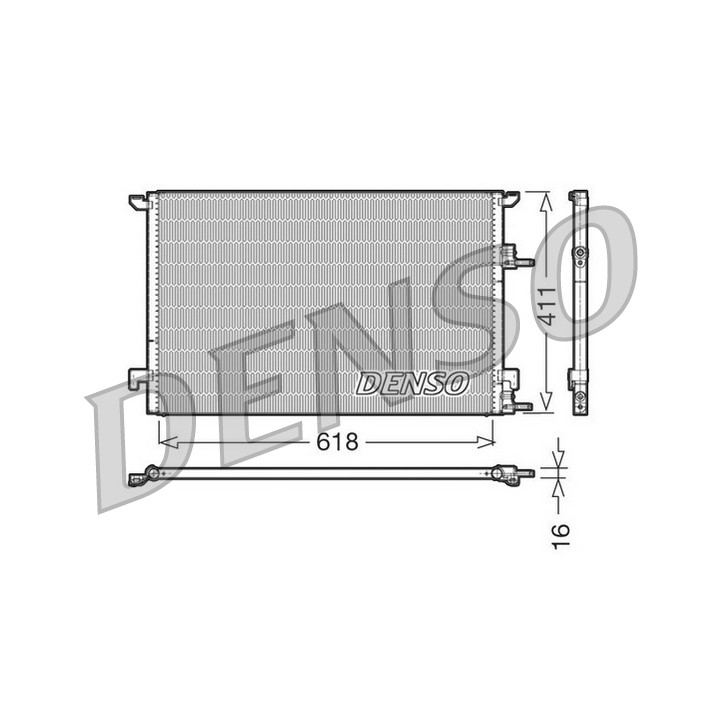 Skraplacz klimatyzacji DENSO DCN25001