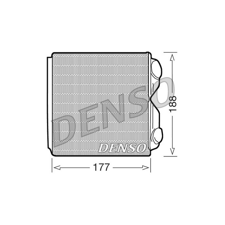 Nagrzewnica DENSO DRR25010