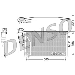 Skraplacz klimatyzacji DENSO DCN25003