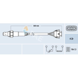 Sonda lambda FAE 77247