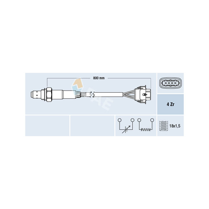 Sonda lambda FAE 77247