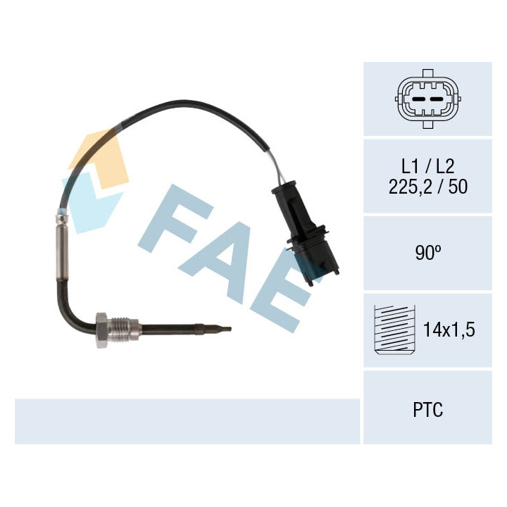 Czujnik temperatury spalin FAE 68091
