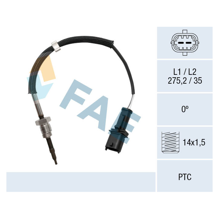 Czujnik temperatury spalin FAE 68047