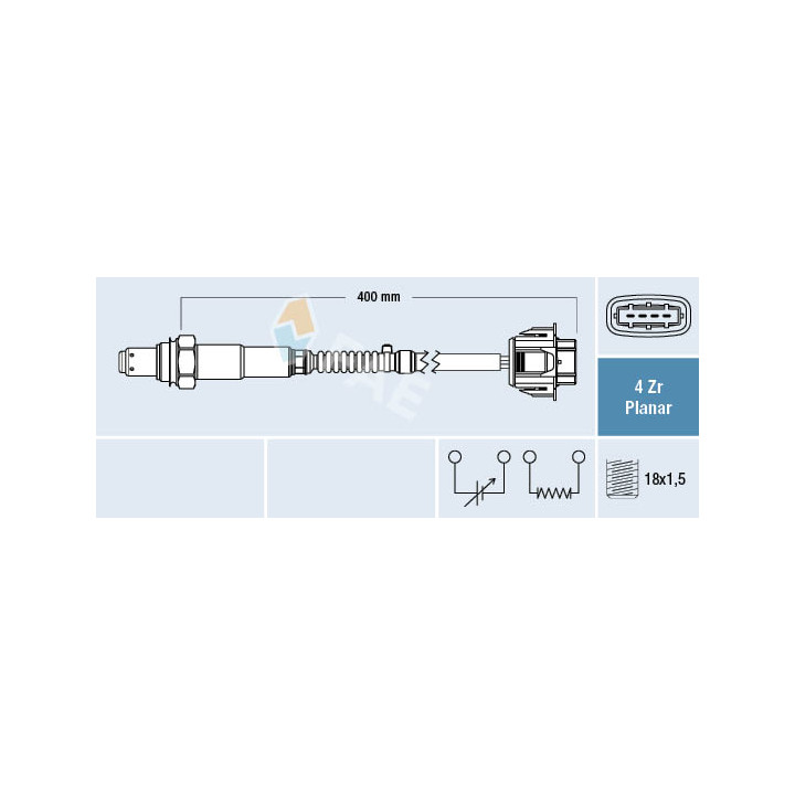 Sonda lambda FAE 77597