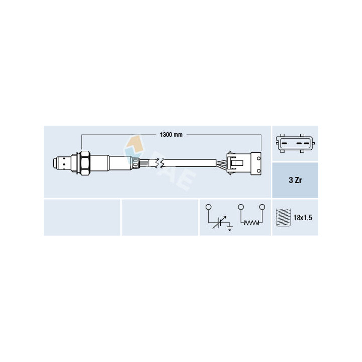 Sonda lambda FAE 77370
