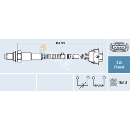 Sonda lambda FAE 77209