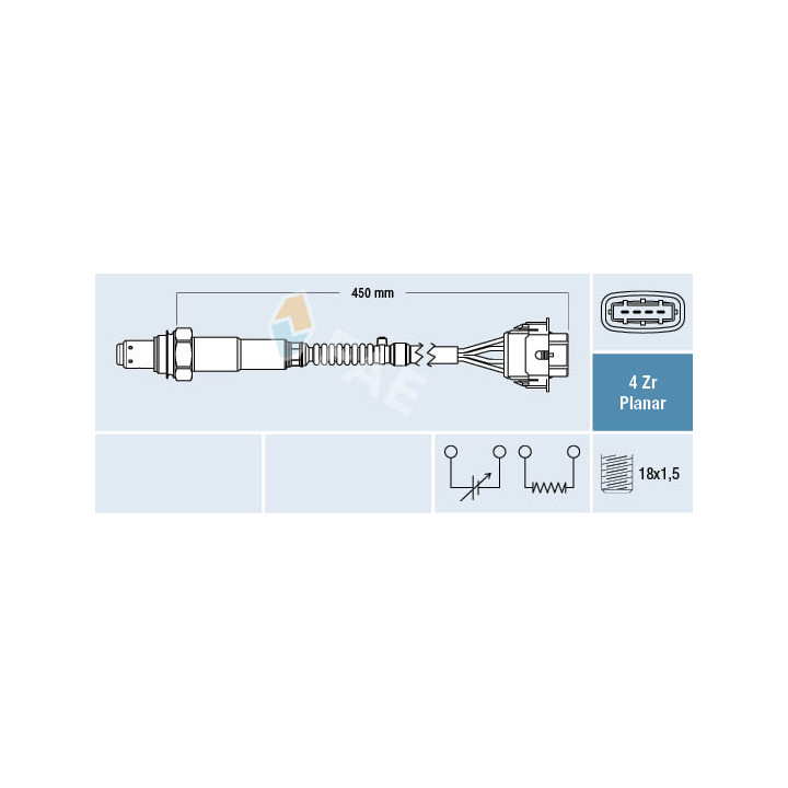 Sonda lambda FAE 77209
