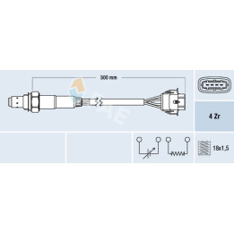 Sonda lambda FAE 77246