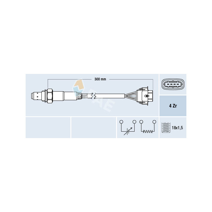 Sonda lambda FAE 77246