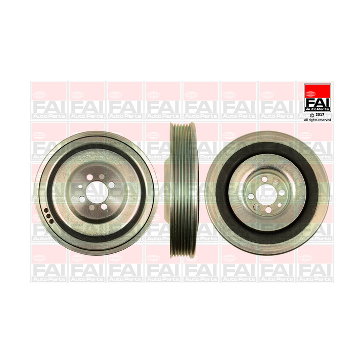 Koło pasowe wału korbowego FAI AutoParts FVD1017