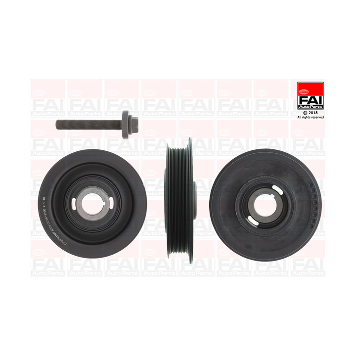 Koło pasowe wału korbowego FAI AutoParts FVD1001K