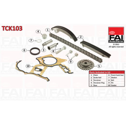 Zestaw łańcucha rozrządu FAI AutoParts TCK103