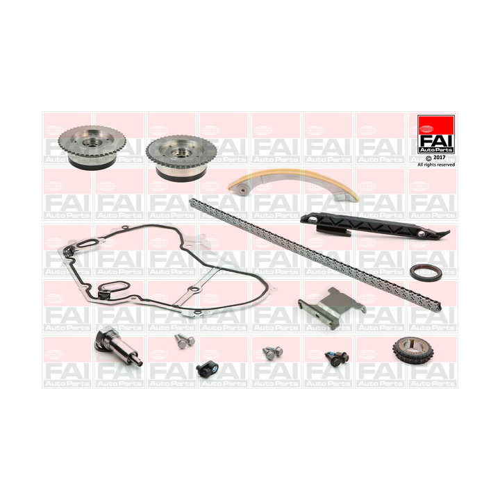 Zestaw łańcucha rozrządu FAI AutoParts TCK120VVT