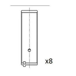 Panewki łożyska korbowodu FAI AutoParts BB2079-050