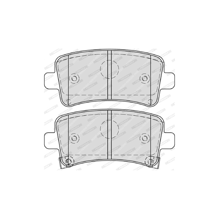 Klocki hamulcowe FERODO FDB4252