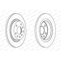 Tarcza hamulcowa FERODO DDF1288C