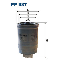 Filtr paliwa FILTRON PP 987