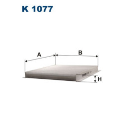 Filtr kabinowy FILTRON K 1077