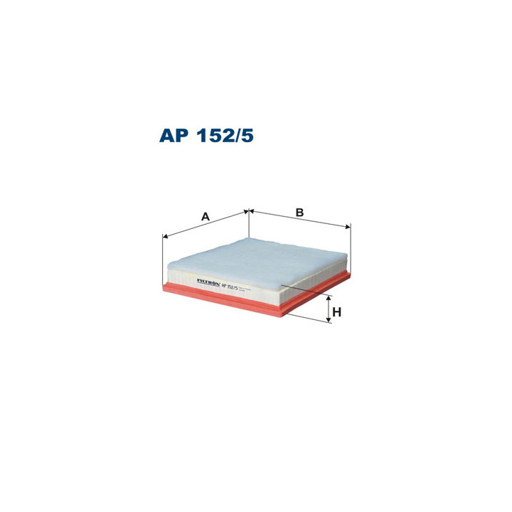 Filtr powietrza FILTRON AP 152/5