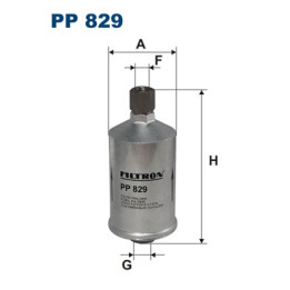 Filtr paliwa FILTRON PP 829