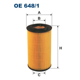 Filtr oleju FILTRON OE 648/1