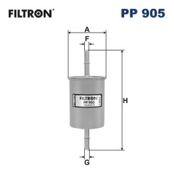 Filtr paliwa FILTRON PP 905