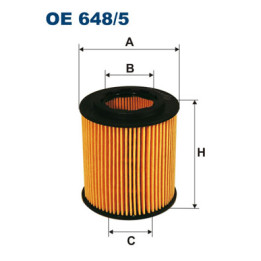 Filtr oleju FILTRON OE 648/5