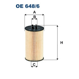 Filtr oleju FILTRON OE 648/6