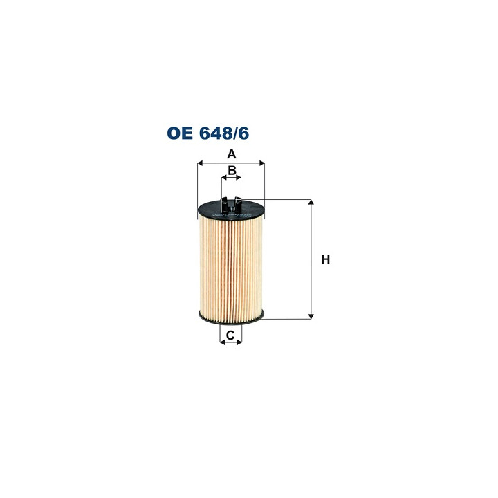Filtr oleju FILTRON OE 648/6