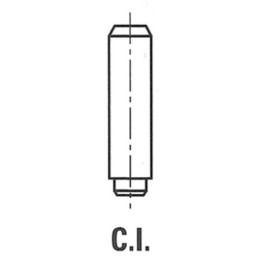 Prowadnica zaworu FRECCIA GS3511