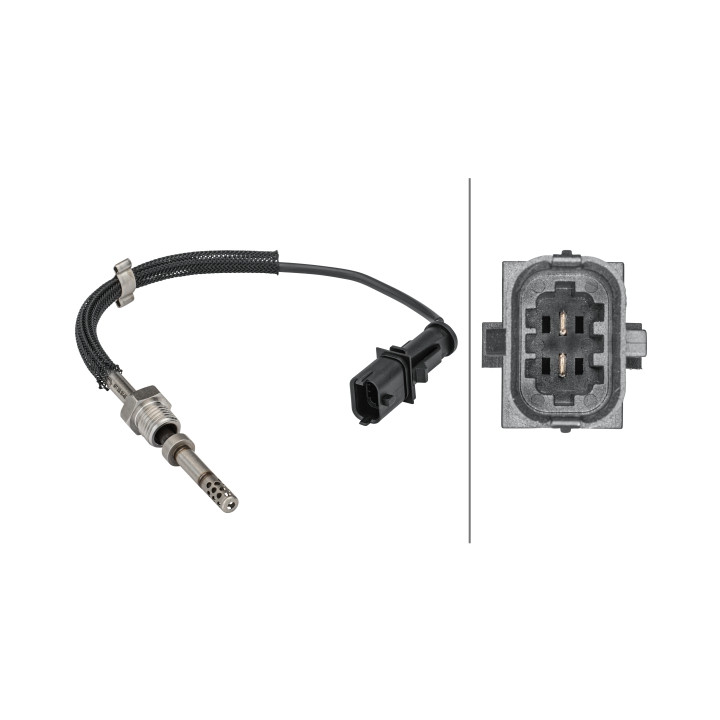 Czujnik temperatury spalin HELLA 6PT 358 181-461